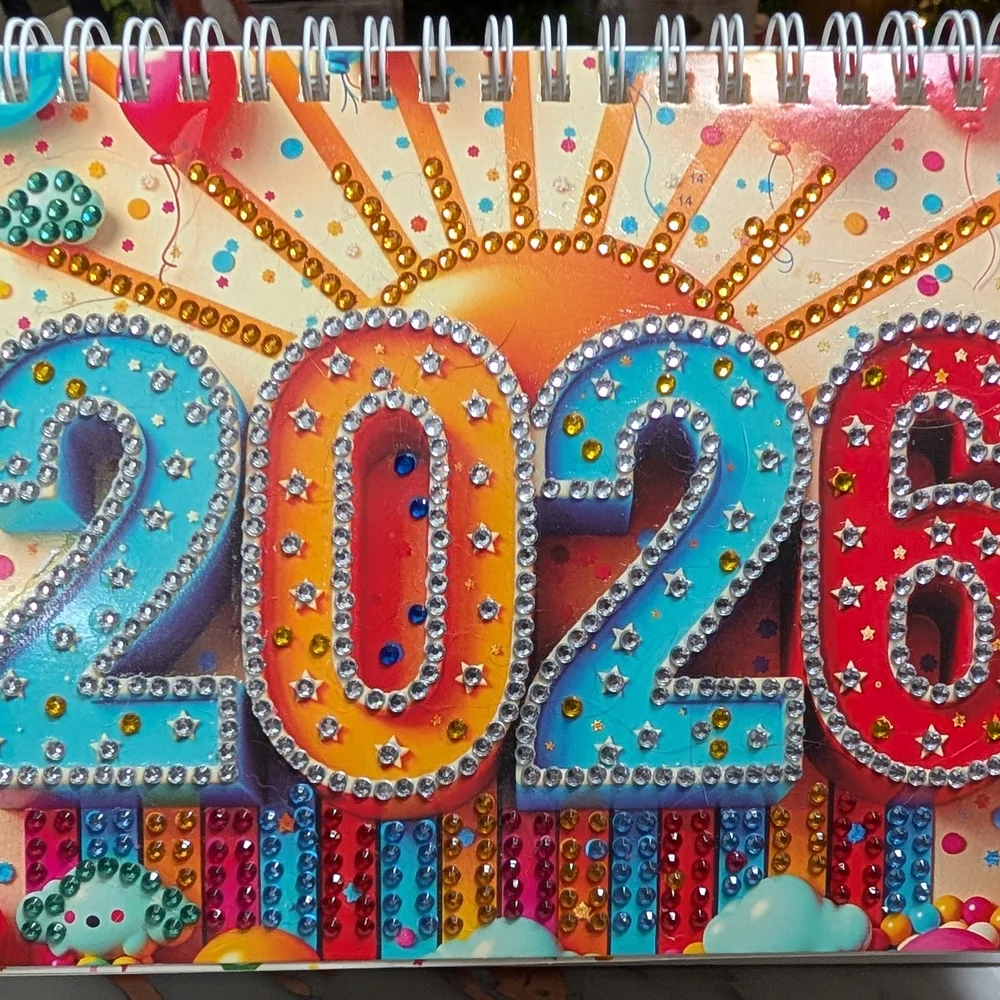 ✨ Grace Through the Seasons™ Diamond Art Desk Calendar ✨